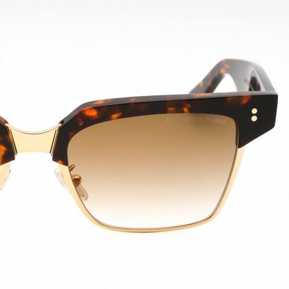 New! Cutler and Gross Sunglasses CG1348S 003, Tortoise Shell Frame, Authentic